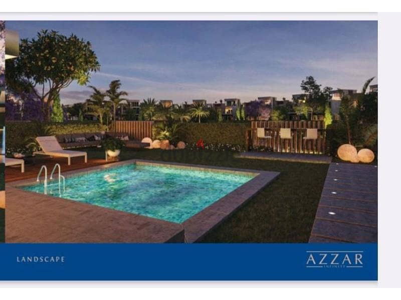 Townhouse middle 225m in Azzar 2 New Cairo 2