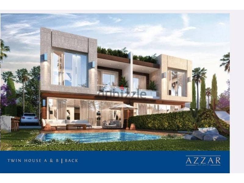 Townhouse middle 225m in Azzar 2 New Cairo 8