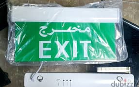 Exit Sign for sale -  لافتة مخرج طوارئ
