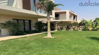Villa for sale in the heart of the Fifth Settlement in New Cairo, next to the American University on the 90th Street In installments over 8 years