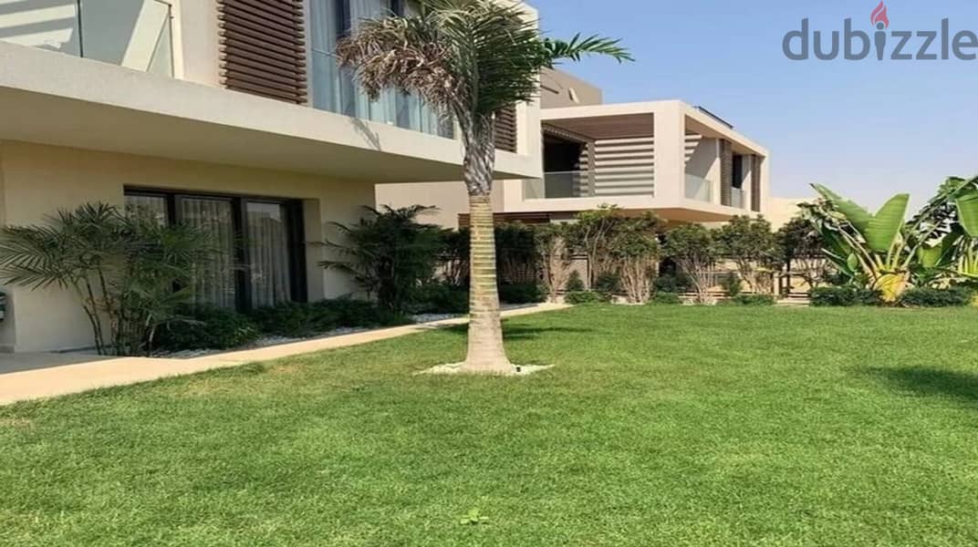Villa for sale in the heart of the Fifth Settlement in New Cairo, next to the American University on the 90th Street In installments over 8 years 0