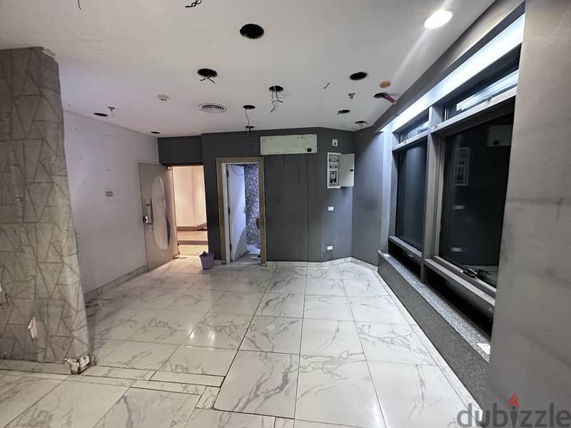 Commercial store for Rent 62 SQM finished in Mohamed Nagiub 1