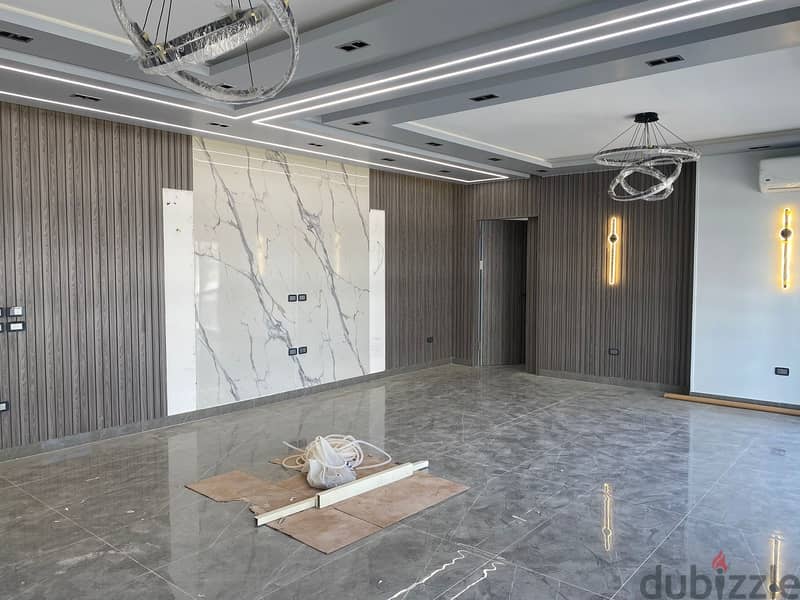 Apartment fully finished  For rent  186 m delivery prime location villette sky condos sodic New Cairo 1