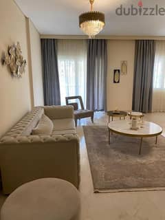 Ultra Super LUX finished apartment for sale in 90 Avenue Compound in Fifth Settlement in front of the American University
