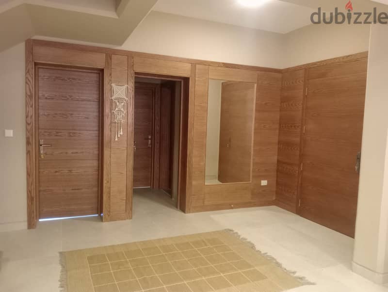 Town house Modern, fully finished and fully air-conditioned, Fully Hotel Cozy furnished New Cairo,top view compound 8