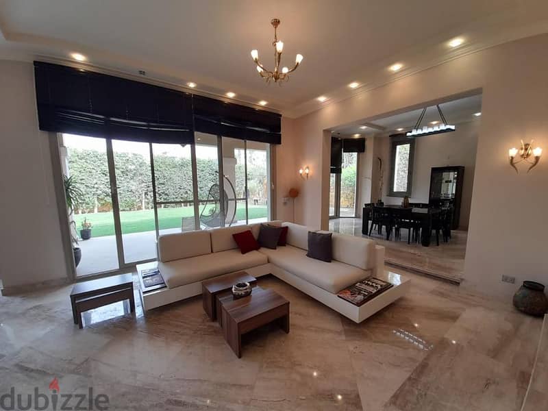 Ultra super lux villa 750M  with AC'S & Appliances  very prime location and view  pool & garden - Lake View Residence, Fifth Settlement 7