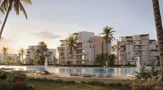 Fully Finished Chalet view Lagoon in Sea Shore Ras El Hekma By Hyde Park with Only %5 Down Payment