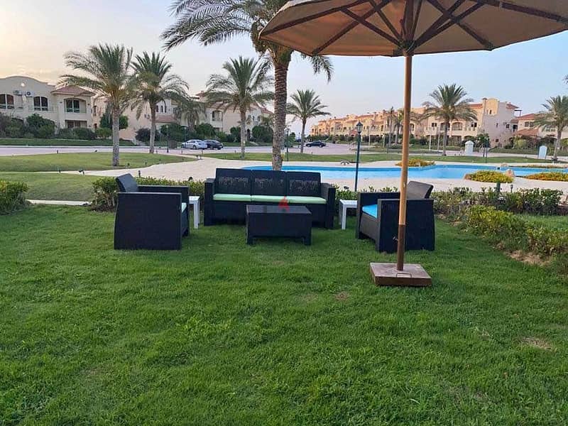 garden chalet 150sqm for sale in la vista north coast / جاردن شاليه متشطب استلام فوري3غرف في الساحل يالتقسيط 4
