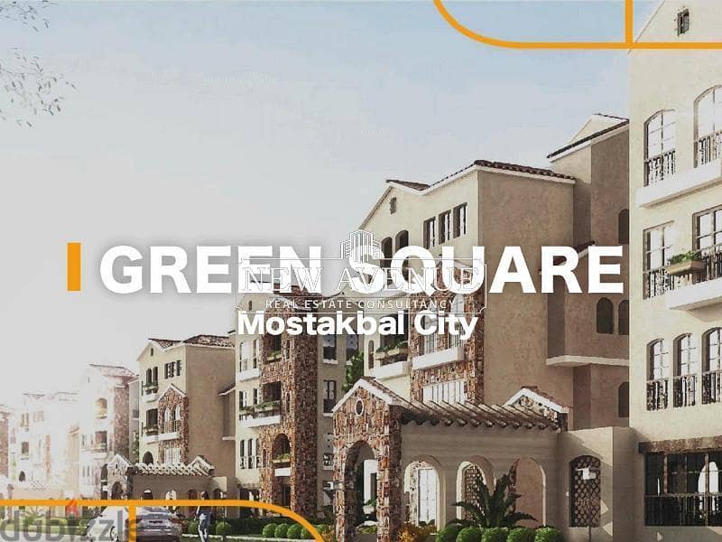 Delivered apartment for sale in Green square 2