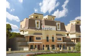 Villa for sale with garden in | Sarai | compound in Mostakbal City beside Madintay and in front of El-Sherouk with installments over 8 years