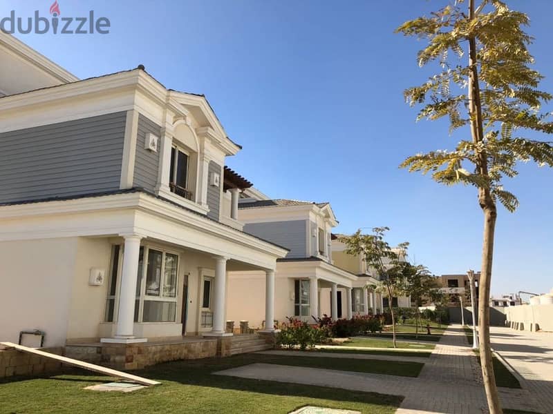 Villa for inspection in Mountain View for sale in October Park, minutes from Juhayna Square 1