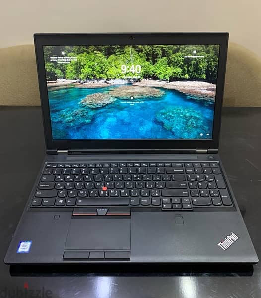 Lenovo ThinkPad P50 Reconditionné – I7-6700U, 16 Go RAM, 512 Go SSD, écran 15,6" FHD, Windows 11 Pro