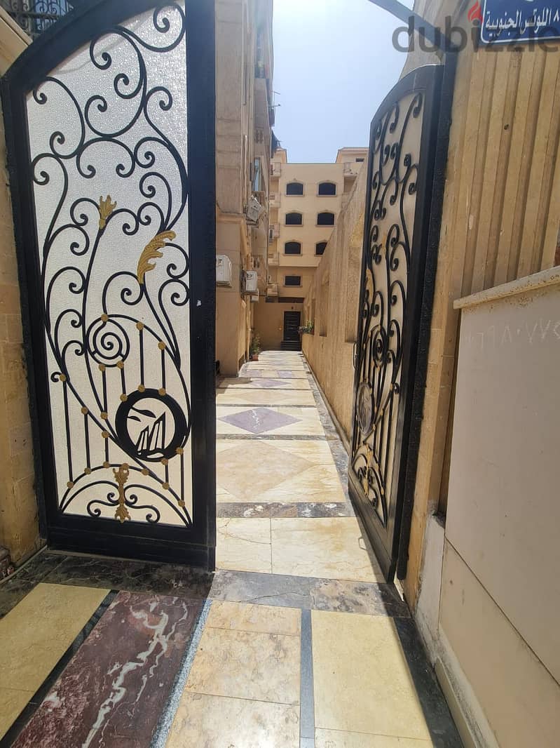 for sale apartment 145m with private parking and storage in very  prime el lotus elgnobya near sodic  and mivida and waterway 3 4