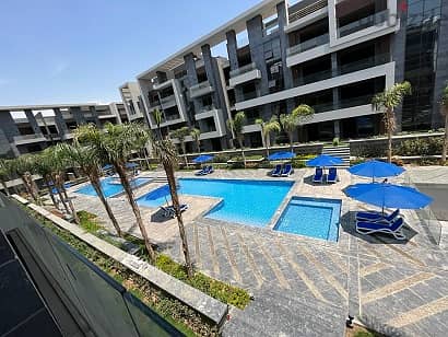 Garden Apartment Fully Finished For Sale Ready To Move in Lavista Elpatio 7 New cairo front of AUC/ شقة بجاردن متشطبة للبيع لافيستا باتيو7 بجوار AUC 2
