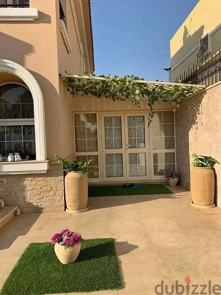 Stand Alone for sale 175m + garden 180m + roof 54m in Rai Valleys phase in Sarai Compound, New Cairo, 10% down payment 18