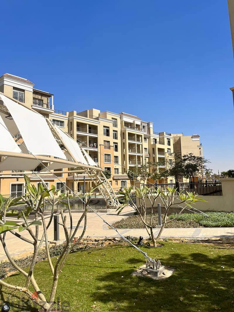 In Sheya phase, Sarai Compound, 103 sqm apartment, ground floor with 58 sqm garden, on pool view and landscape, for sale at a very special price 19