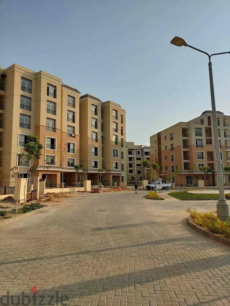 Penthouse on direct view, 218 sqm + roof 127 sqm, with 10% down payment, in Sarai Compound, Sur by Madinaty, New Cairo 18