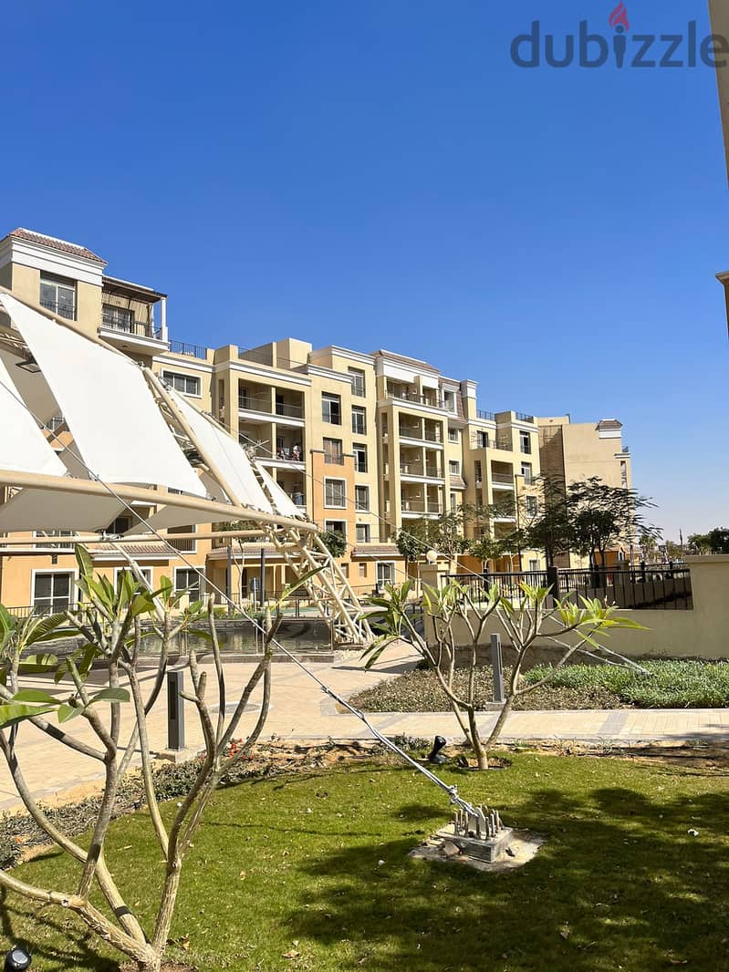 Penthouse on direct view, 218 sqm + roof 127 sqm, with 10% down payment, in Sarai Compound, Sur by Madinaty, New Cairo 22