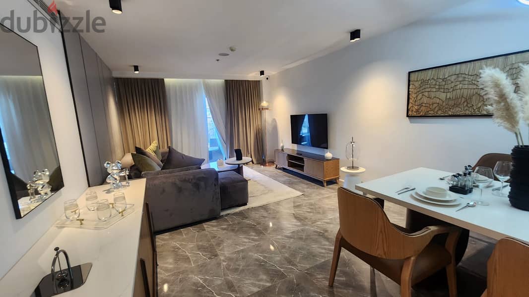 One Bedroom Service Apartment in Marriot Residence مريوت ريزيدنس مصر الجديدة  with a very attractive price 7,000,000 cash 7
