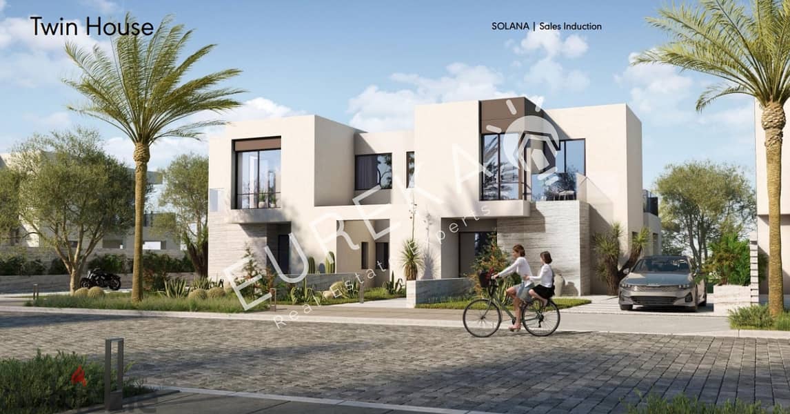 Twinhouse for sale finished in Solana East by Ora 1