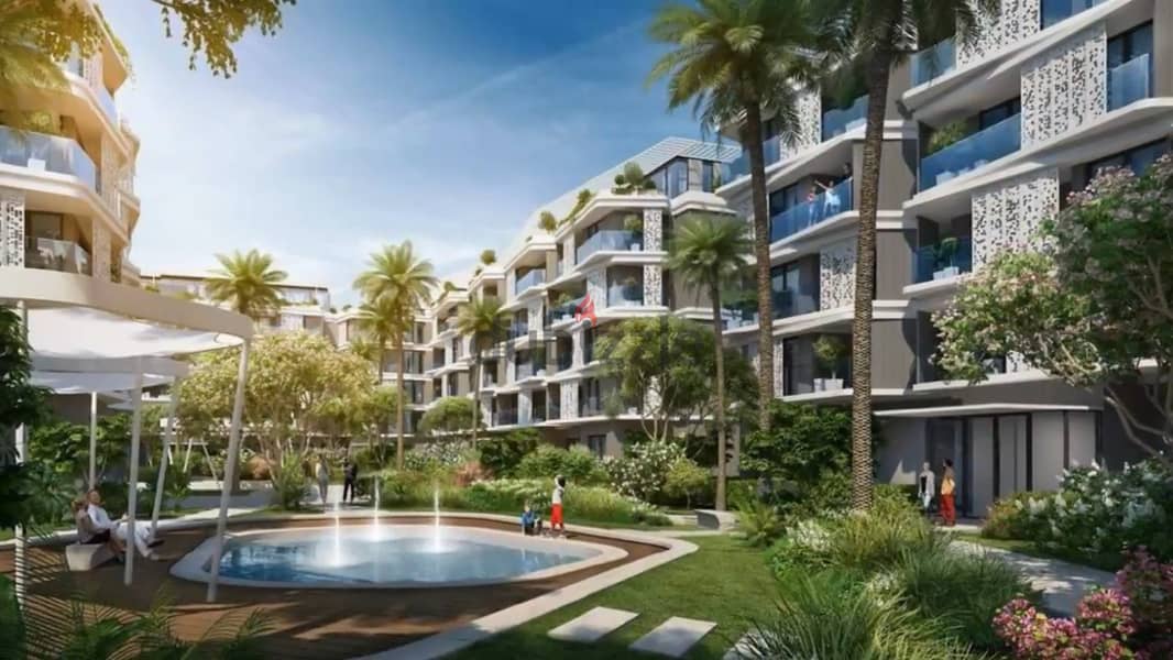 With the longest repayment period, Apartment 3 Rooms in Badya Palm Hills October Compound 0