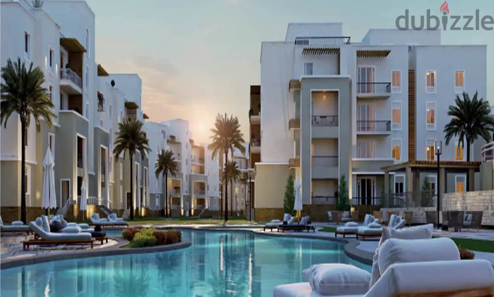 With the longest repayment period, Apartment 3 Rooms in Badya Palm Hills October Compound 2