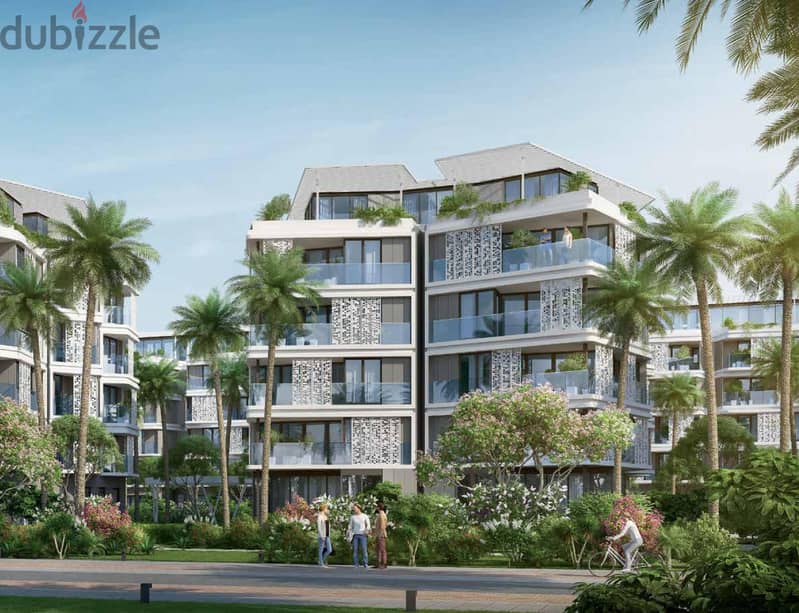 With the longest repayment period, Apartment 3 Rooms in Badya Palm Hills October Compound 7