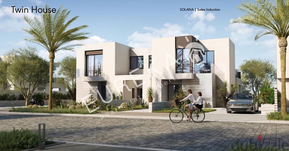 Twinhouse for sale in Solana East @ORA New Cairo 3