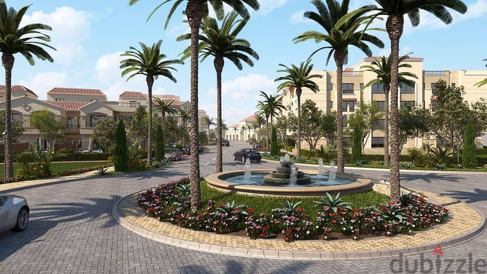 Duplex with garden on lagoon and landscape on Suez Road in front of Madinaty 2 in Maadi View - installment over 7 years 10