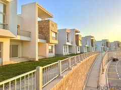 Chalet for sale in Sea View Compound, North Coast, Ras El Hekma, Ready To Move, installments 0
