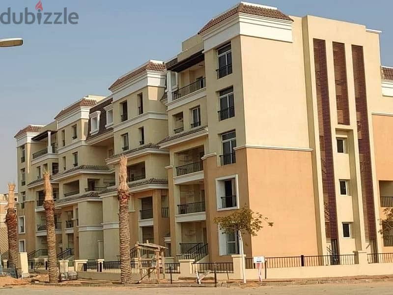 Discount 70% own Apartment in Sarai New Cairo +installments for 8 years 6