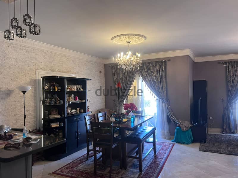 apartment 220m for sale fully finished in el banafseg omarat new cairo 1