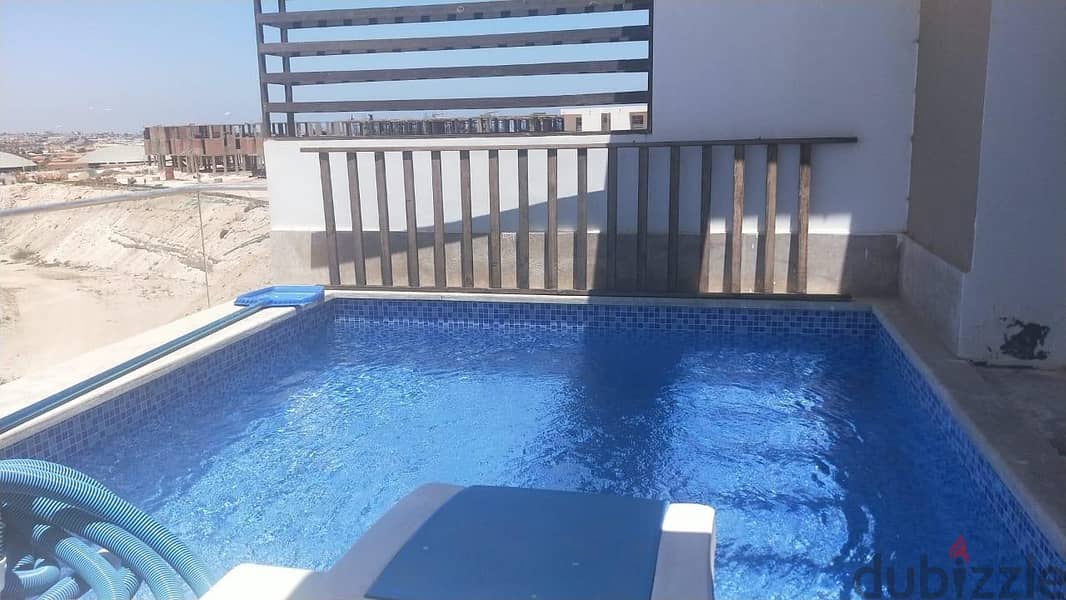 Marsa Baghush Penthouse 180 sqm with private pool for rent 5