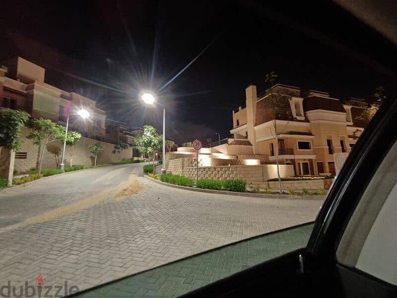 $villa 212m with big  garden for the price of an apartment in Sarai Mostakbal City 5