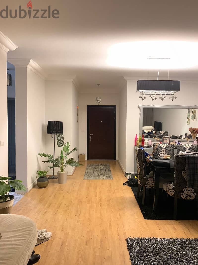Ready to move to Apartment 148m Ground Floor with Terrace 45m Resale and Wonderful Division From the Interior A distinctive location in Madinaty 5
