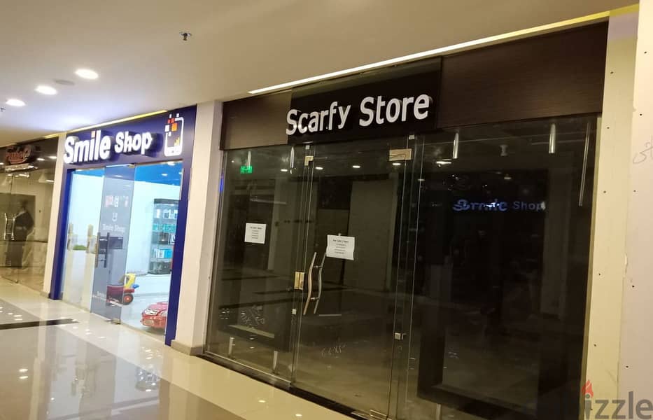 Shop for sale at MIRAGE mall new cairo 8