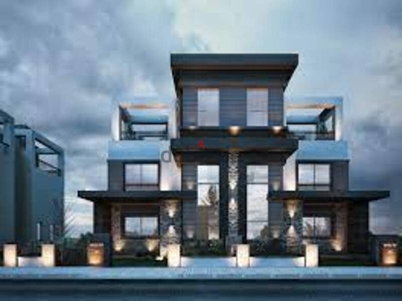 first row on golf new giza - ivory hills semi finished special design villa for sale  bua 550 sqm 4