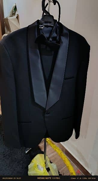 wedding suit one time use like new from brandhouse mall of egypt 0