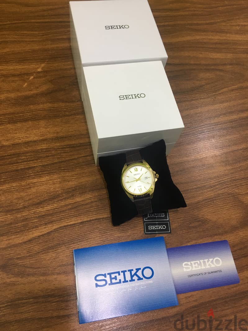 سيكو يابانية أصلية جديدة لم تستعمل Seiko SUR284P1 2