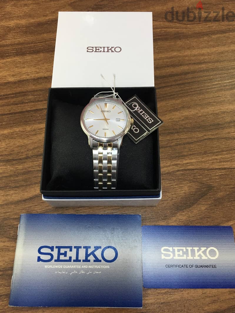 سيكو يابانية أصلية جديدة لم تستخدم Seiko SUR263P1 4