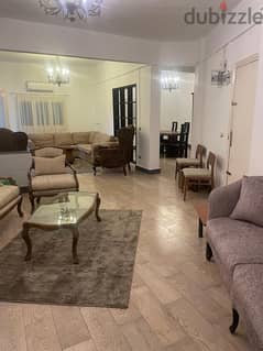 Furnished apartment for rent in Damascus Street, Maadi