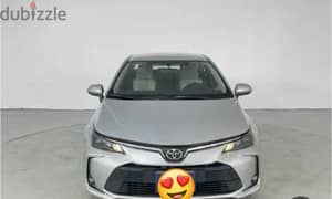 تويوتا 2024 زيرو للايجار Toyota Corolla for rent بدون ساق