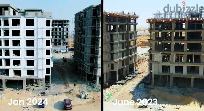 170m apartment ((months to be delivered)) with a wonderful view on the landscape in Creek Town Direct Compound on Suez New Cairo 6