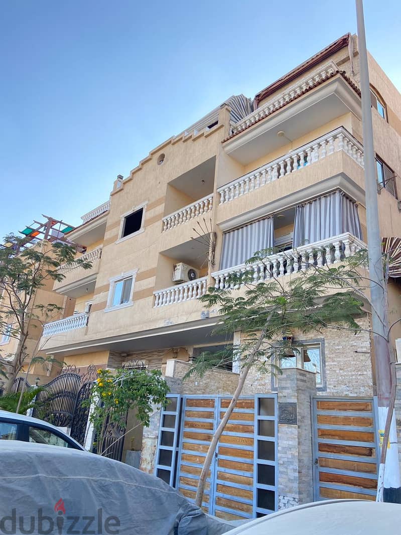 Apartment for sale, 120 square meters, in Al-Fardous Investment Villas, in front of Dreamland, 6th of October 4
