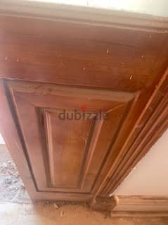 villa door entrance , hight quality wood باب فلا قوّي