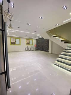 Duplex for sale, ultra super luxury finishing, in Al-Fardous, in front of Dreamland, 6 October