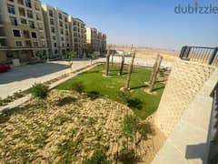 Prime view apartment, 122 sqm, semi-finished, ready to move, in Sarai compound  Mostakbal City