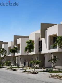 With the best location for a twin house, delivery after a year, semi-finished, in installments, in Al Burouj Compound