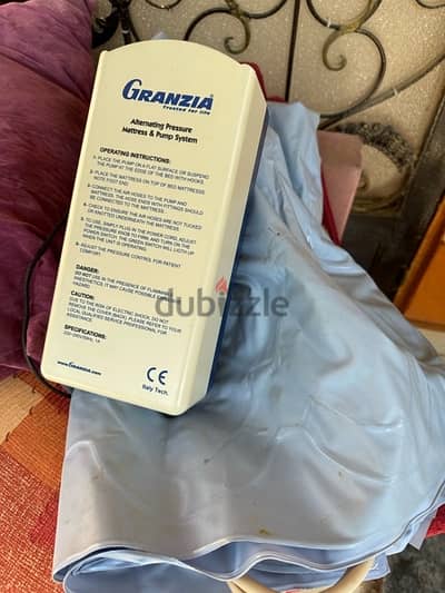 مرتبية هوائية طبية للبيع granzia anti decubitus pump & mattress system