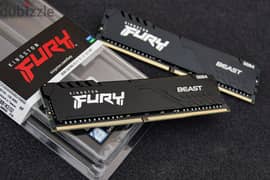 Kingston Fury Beast DDR4 2x8 GB 3200MHz